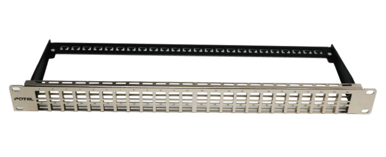 数据中心1U48口 高密度铜缆配线架