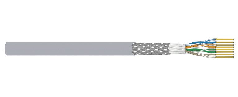 6A类 双屏蔽数据电缆